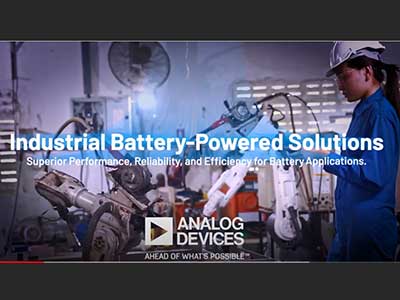 運用ADI的工業電池解決方案優化電源